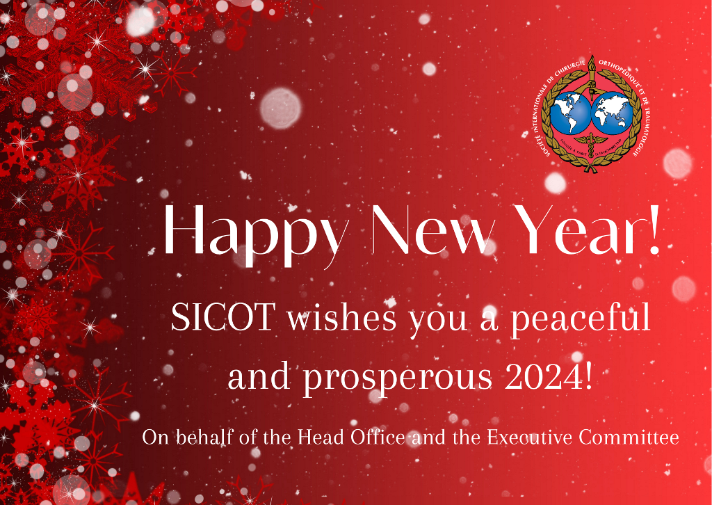 Best wishes for 2024! SICOT